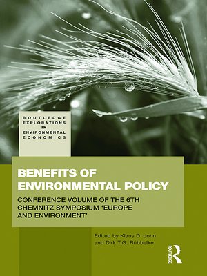 cover image of Benefits of Environmental Policy